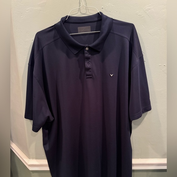 Navy 4XL Callaway Golf Shirt - Picture 1 of 5